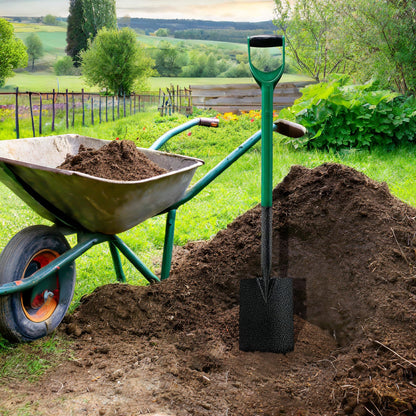 - Digging Shovel | Steel Gardening Soil Border Spade -