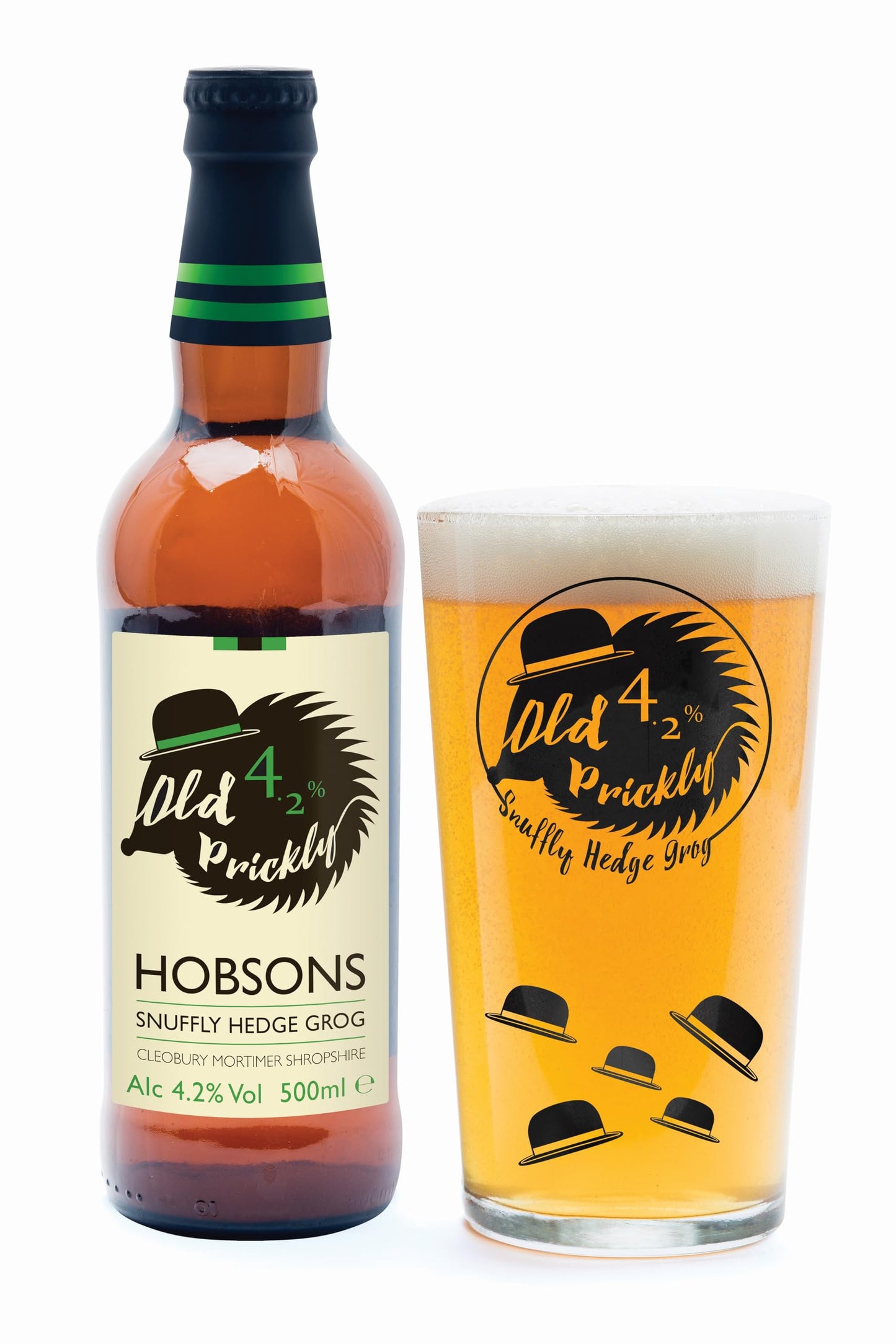 - Old Prickly Pale Ale Gift Set | Contains 2 x 500ml bottles | Pint Glass -