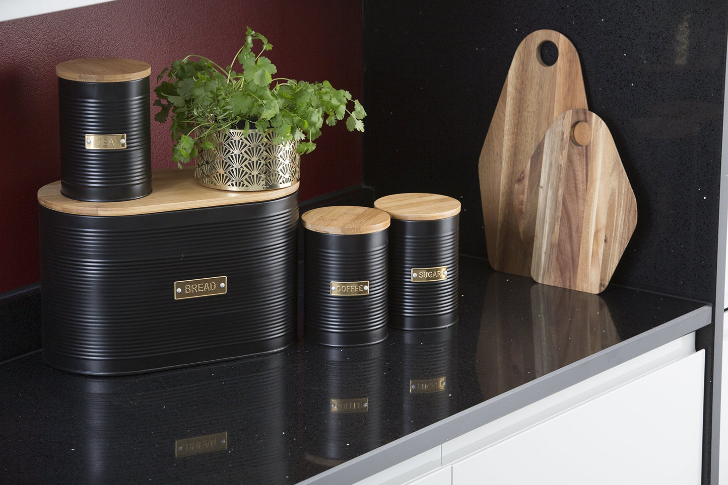 - Typhoon | Otto Black Coffee Storage | 1.4 Litre -