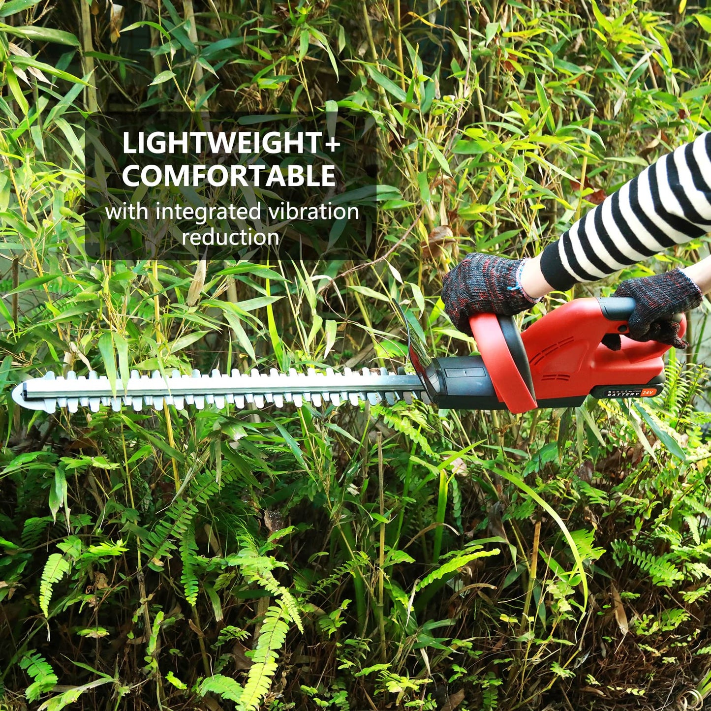 - Shienfir Cordless Hedge Trimmer | 21V Electric Hedge Trimmer | 15mm Tooth Spacing | 800W | Electric Cordless Hedge Trimmer -