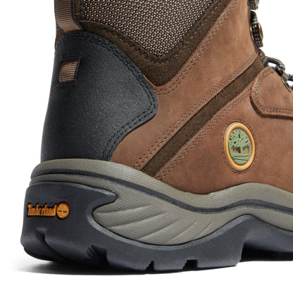 - Timberland Men's White Ledge Mid Wp Chukka Boots | Md Brown Full Grain -