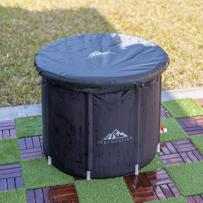 - Ice Bath Outdoor Recover Tub by Ice Frontier | 360L Premium Ice Bath Tub | Portable Bathtub -