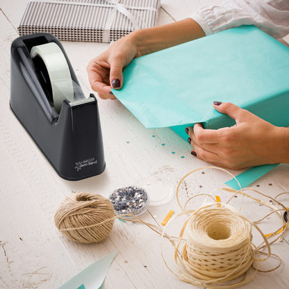 - Rapesco 1695 Germ-Savvy Antibacterial | 500 Heavy Duty Tape Dispenser | 1 Clear Tape Roll -