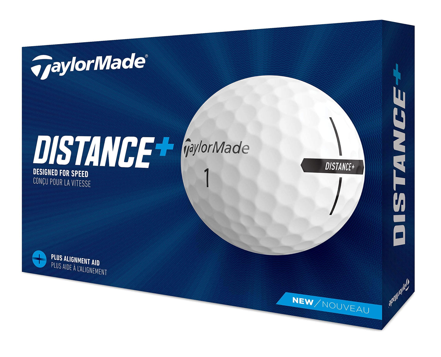 - TaylorMade | Distance+ Golf Balls 2021 | White -