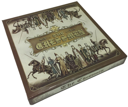 - HPL Medieval Times Crusades King Richard Christian Knights Chess Set | 17" Maltese Board -