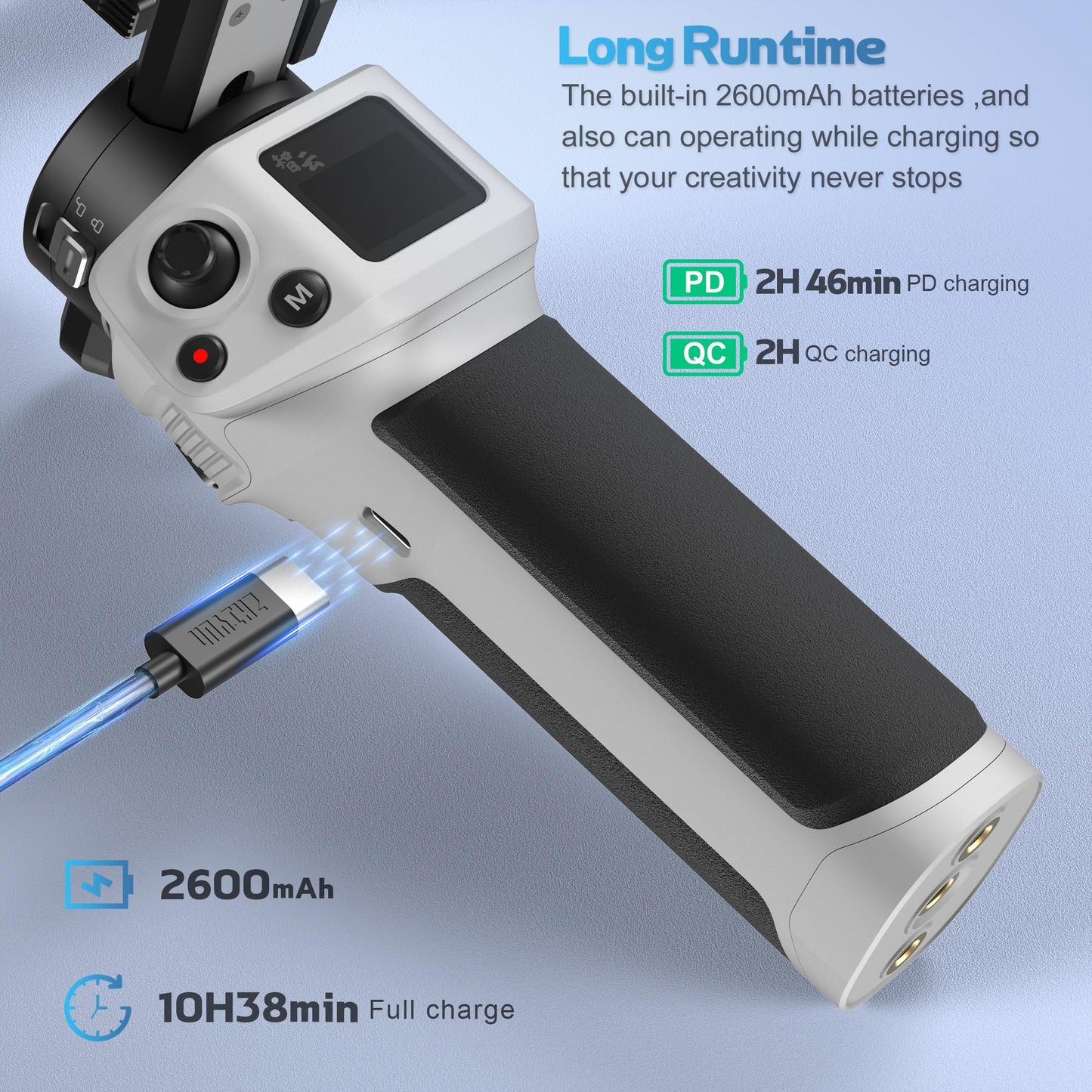 - ZHIYUN CINEPEER WEEBILL 3E Mirrorless Gimbal Lightweight Stabilizer