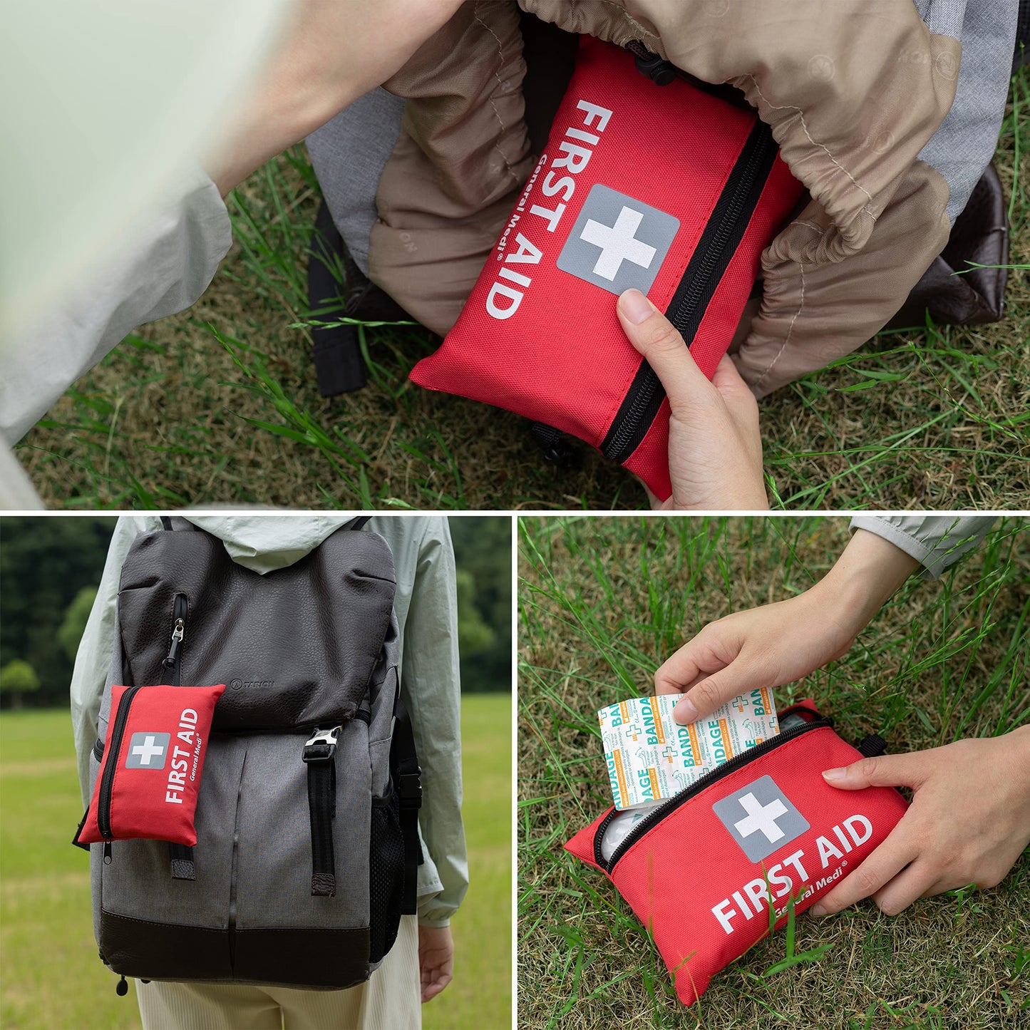 - General Medi Mini First Aid Kit | 92 Pieces Small First Aid Kit -
