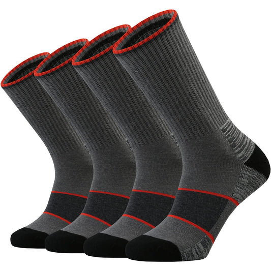 - Ortis Men's Merino Wool | Moisture Wicking Light Weight Breathable | Hiking Socks | 4 pack -