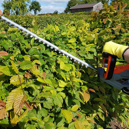 - Terratek Cordless Hedge Trimmer | 20V 1HR Fast Charge | 51cm (510mm) Cutting Length -