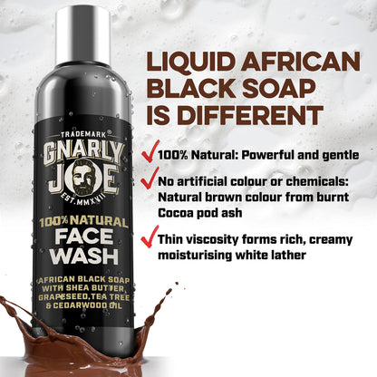 - Gnarly Joe Face Wash for Men | 250ml -