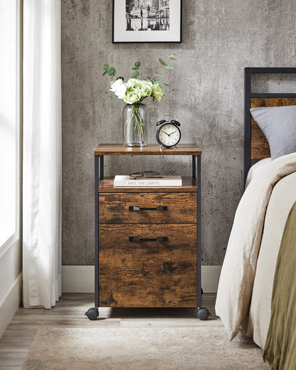 - VASAGLE File Cabinet with 2 Drawers -