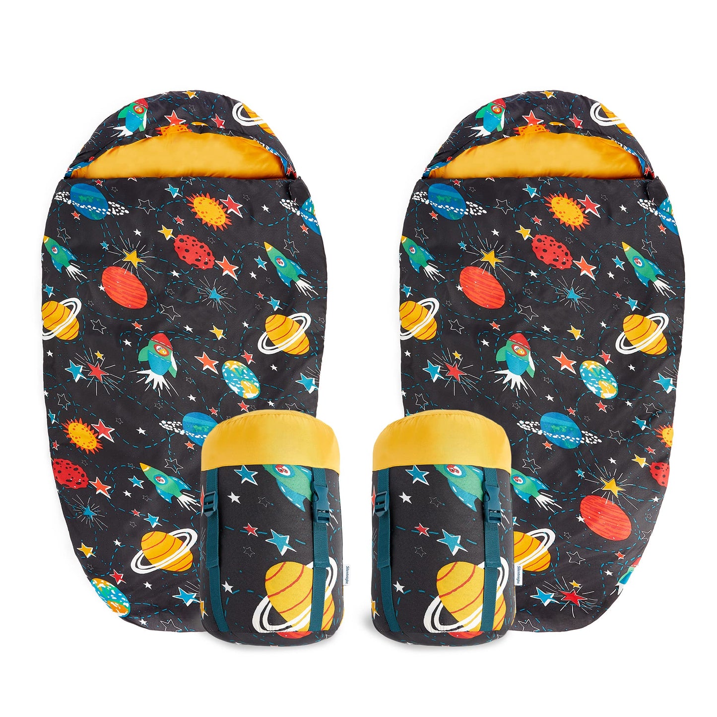 - Silentnight Kids Sleeping Bag | Girls Boys | 3 Season Mummy Sleeping Bag -