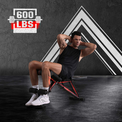 - FLYBIRD Adjustable Bench,Utility Weight Bench for Full Body Workout | Multi-Purpose Foldable incline/decline Bench -