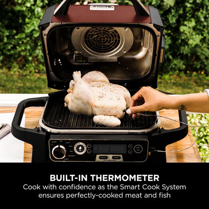 - Ninja Woodfire Electric Outdoor BBQ Grill | Smoker and Air Fryer with Pellets and Digital Probe -