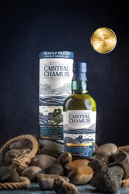 Caisteal Chamuis Blended Malt Scotch Whisky, 70cl & 12yo Blended Malt Scotch Whisky, 70cl