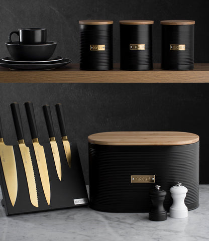 - Typhoon | Otto Black Coffee Storage | 1.4 Litre -