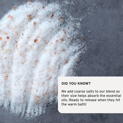 - Excl Epsom Salts | Himalayan Pink Salt | Bath Salts Muscle Soak -