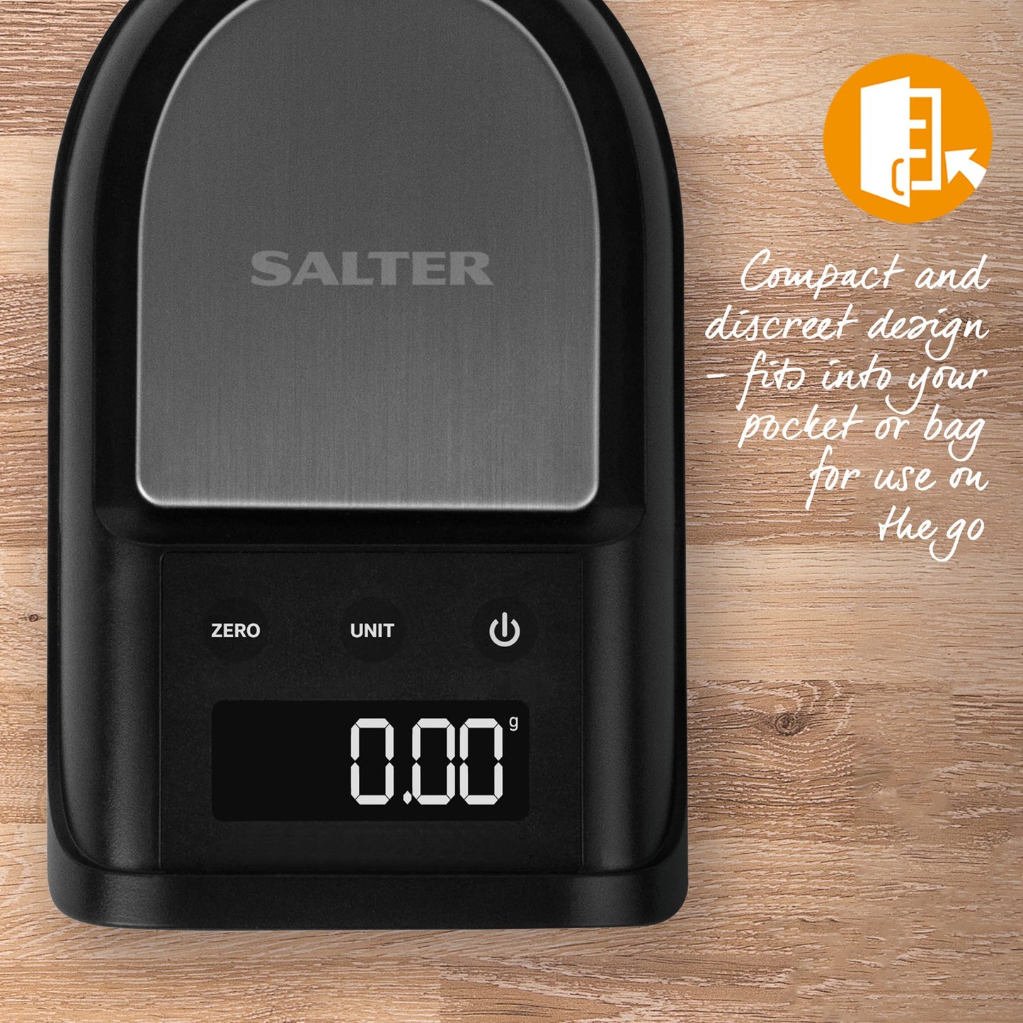 - Salter Mini Digital Kitchen Scale | Precision 0.01g Increments, Grain, Tory Ounce, Pennyweight Scale, 300g Capacity -