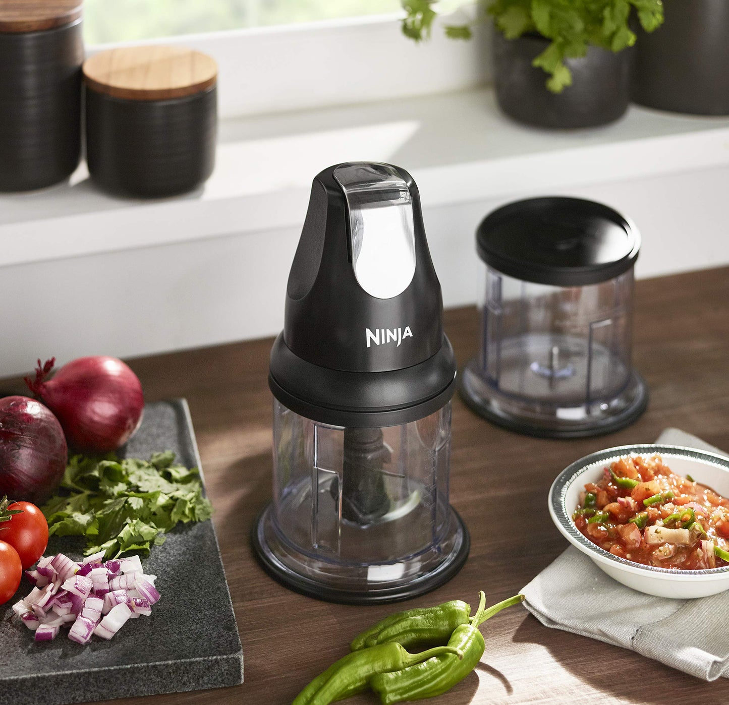 - Ninja Professional Chopper [NJ1002UKBK] Stackable | 200W | Black -