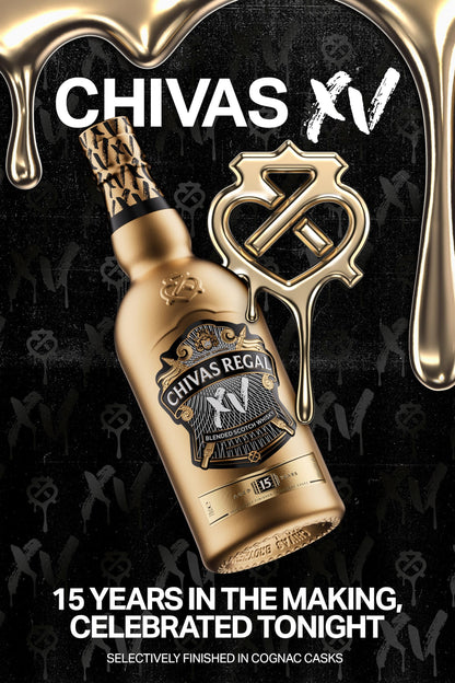 Chivas Regal XV 15 Year Old Blended Scotch Whisky, 70cl
