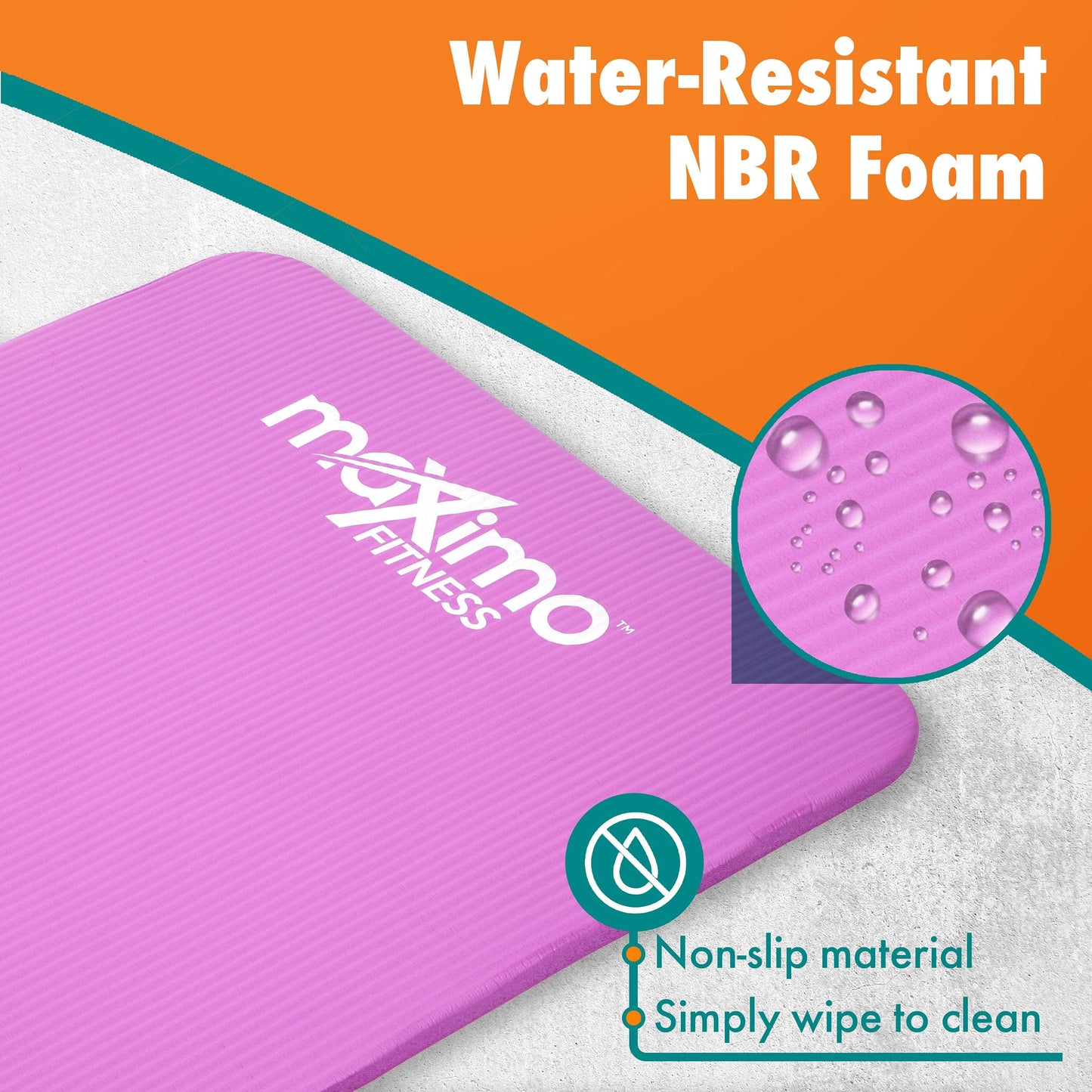 - Maximo Exercise Mat | Multi Purpose Yoga Mat | 183cm x 60cm | Extra Thick -