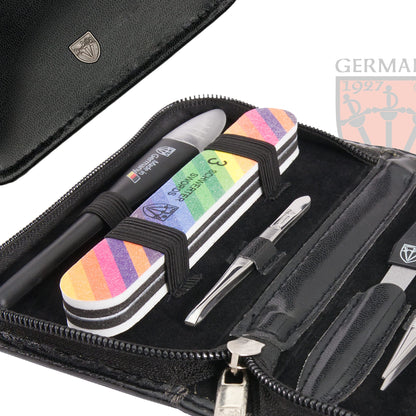 3 Swords Germany 7-Piece MANICURE - NAIL CARE - NAIL SCISSORS - CUTICLE REMOVER set - brand quality since 1927