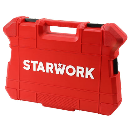 - STARWORK True Mechanic™ | 303-Piece Mechanics Tool Set | 120T Ratcheting Wrench -