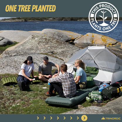 - Trinordic Ultralight Inflatable Camping Mat | With Integrated Pillow | Lightweight | Camping -