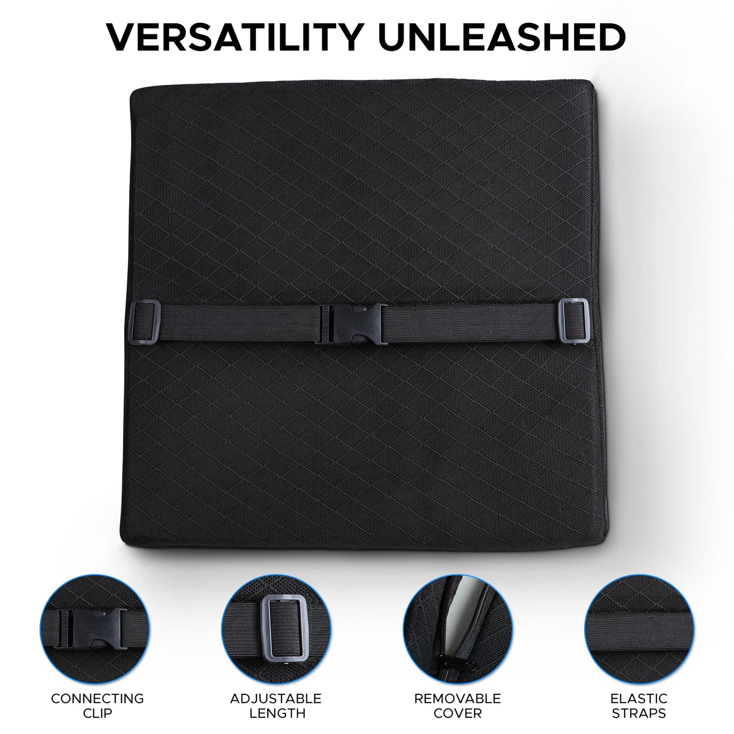 - EcoNour Lumbar Support Pillow for Car and Office Chair  -