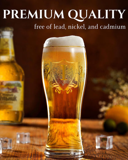 - Onebttl Personalised Beer Glass | Custom Alcohol Gifts for Beer Lovers | For Husband, Dad, Boyfriend -