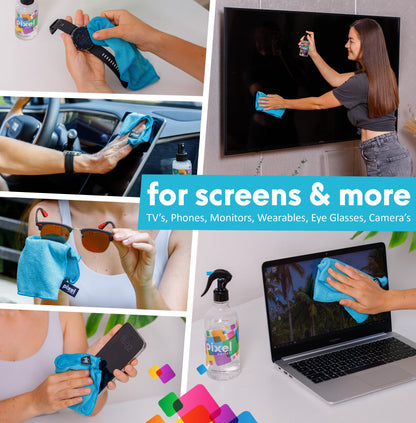 - Pixel Natural Screen Cleaner Spray for TV | Laptops | Computers | Monitors -