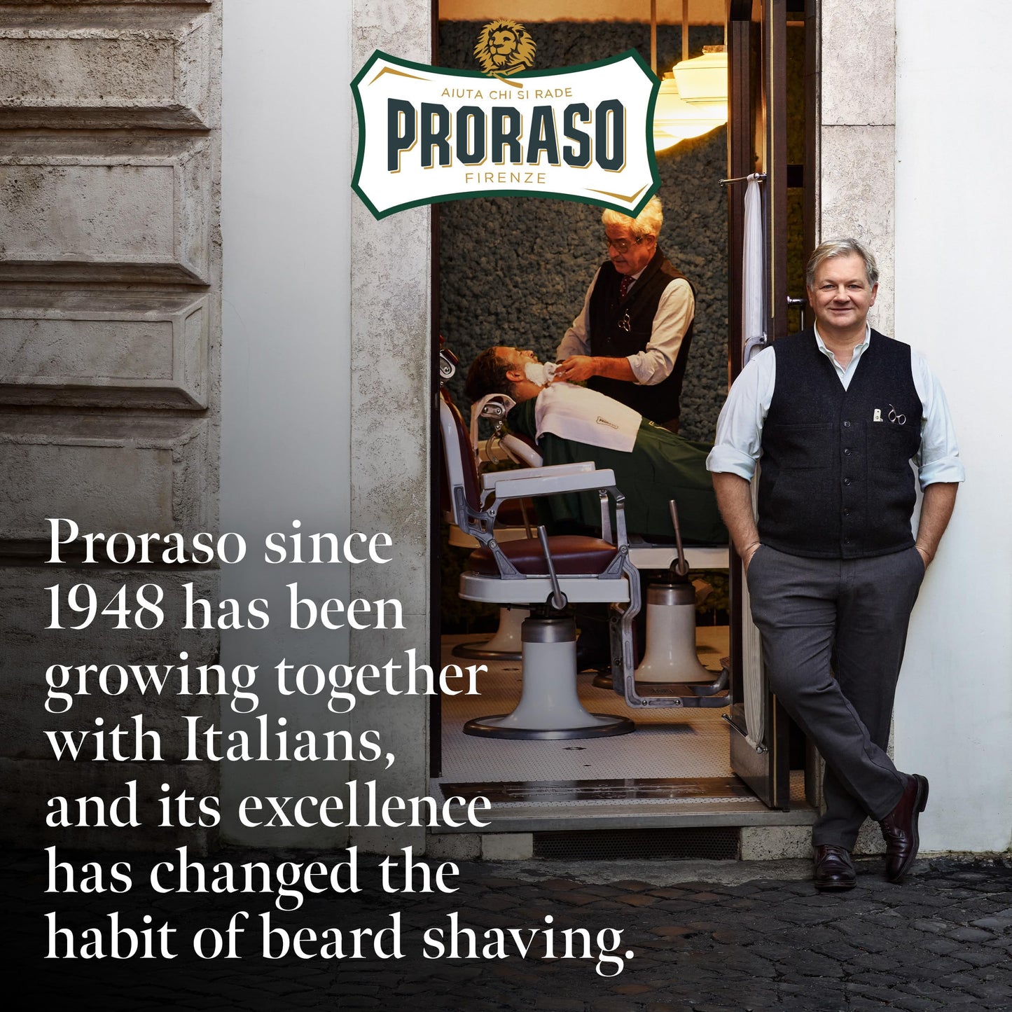 - Proraso Beard Wash Wood & Spice | 500ml | Scented Beard Shampoo -