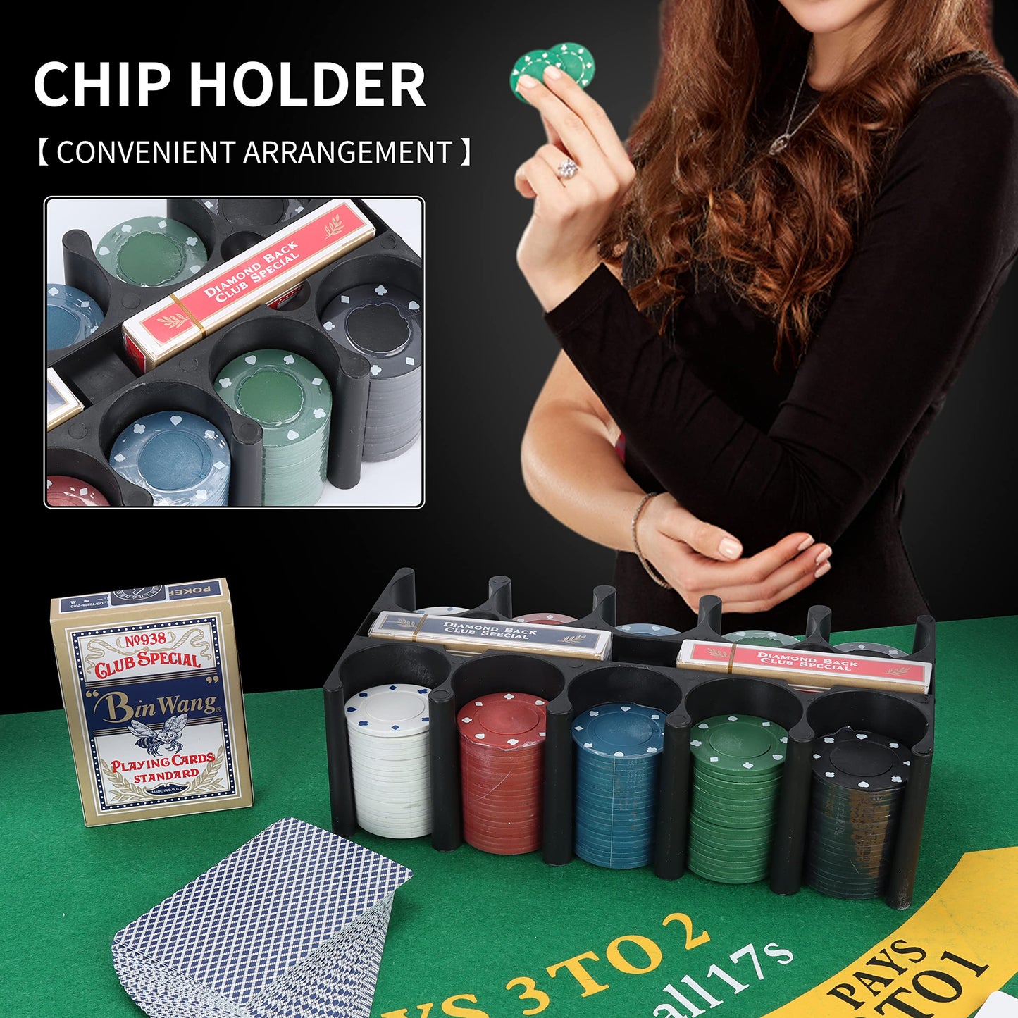 - EPROSMIN 200 Piece Poker Set -