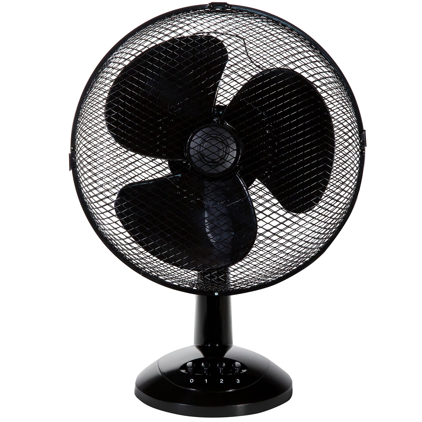 - Zanussi 12" Inch, Lightweight, Portable Desk Fan, 3 Speed Settings, Wide-Angled Oscillation, Powerful Airflow, Quiet Operation, Perfect for Bedroom or Office