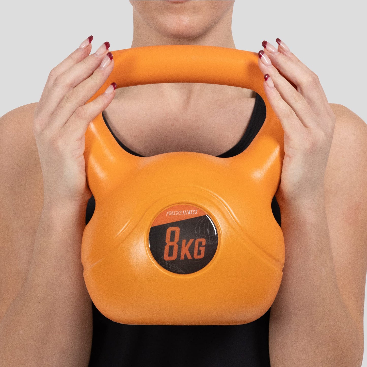 - Phoenix Fitness Unisex RY932 Vinyl Kettlebell | Heavy Weight Kettle Bell for Strength -
