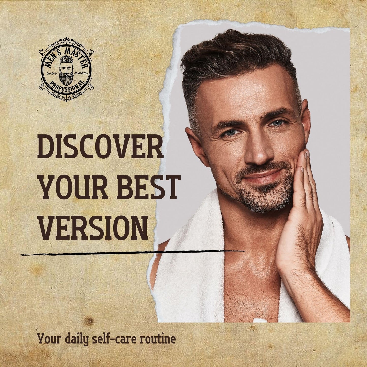 - Men's Master Aftershave Balm | Green Tea and Menthol | After Shave for Men -