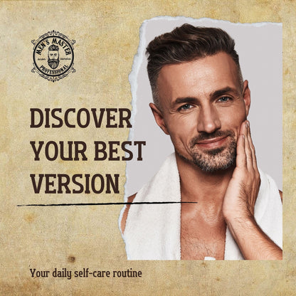 - Men's Master Aftershave Balm | Green Tea and Menthol | After Shave for Men -