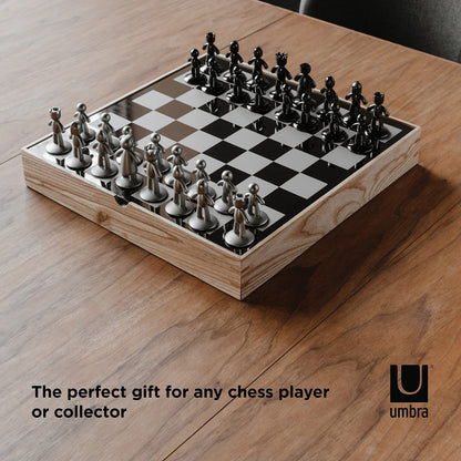 - Umbra Buddy Chess Set | Natural -
