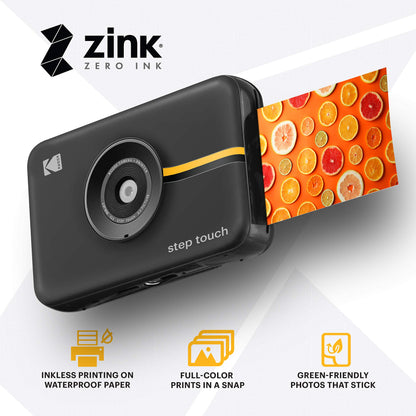 - KODAK Step Touch Instant Camera | 3.5 Inch LCD Touchscreen Display -