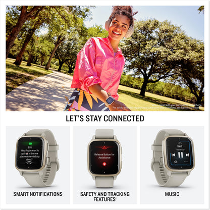 - Garmin Venu Sq 2 | AMOLED GPS Smartwatch | All-day Health Monitoring and Fitness Features -