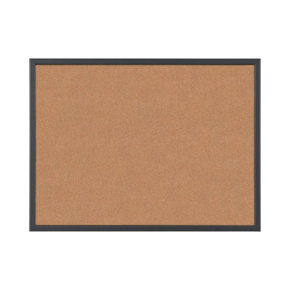Bi-Office Cork Notice Board 60 x 40 cm, Black