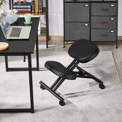 - Yaheetech Kneeling Chair Ergonomic Office Stool Knee Support Chair.