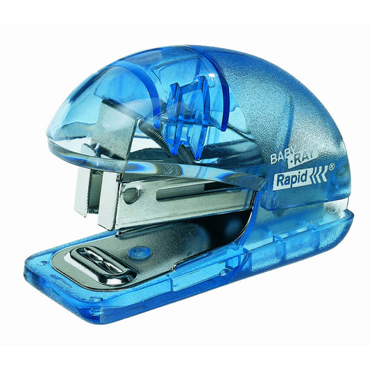 - Rapid F4 Baby-Ray Mini Stapler | 10 Sheet Capacity | 1000 x Staples Included -