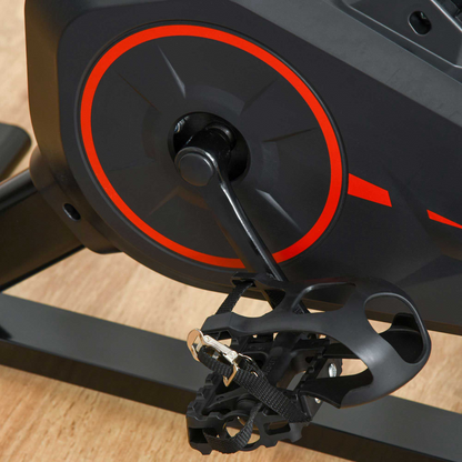 HOMCOM Indoor Exercise Bike with Adjustable Height, Resistance