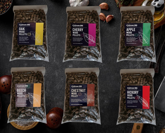 - Exstream BBQ 150g Pellet Variety Pack | For Use With Ninja Electric Smokers -