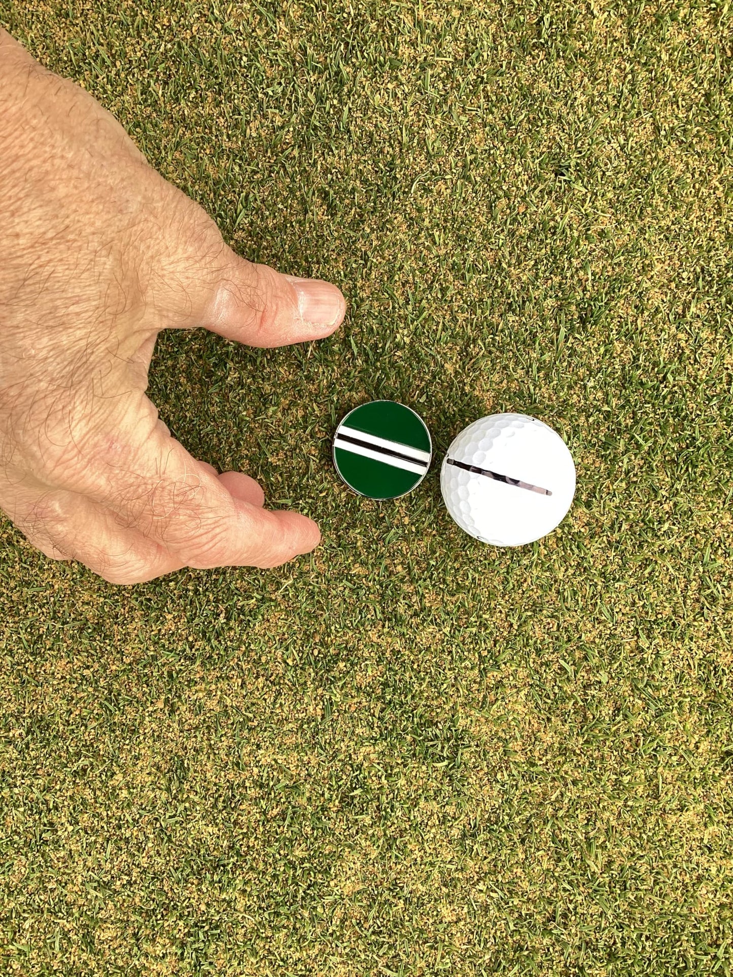 - EzeePutt | Personalised Golf Ball Marker | Putting Alignment Marker With Your Own Custom Photo -