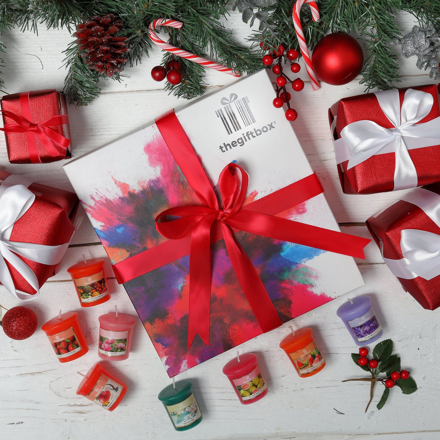 - Glitterbeam Luxury Candle Gift Set | 16 Scented Wax Candles | Scented Candles Gift Set -