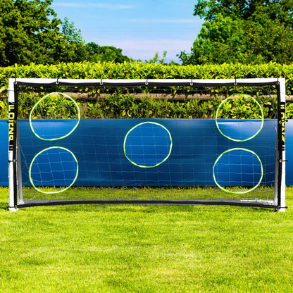 - FORZA Match Football Goal [6 Sizes] | Lightweight & Weatherproof PVC Garden Goals | Optional Target Sheets (8ft x 4ft, Without Target Sheet) -