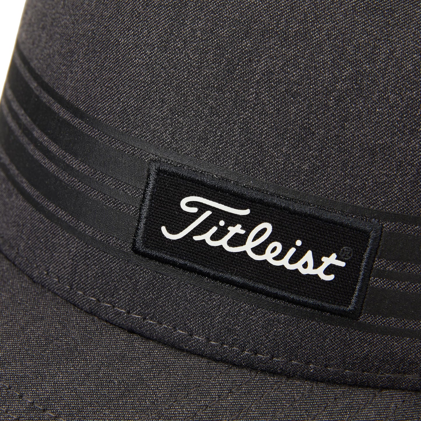 - Titleist Surf Stripe Laguna Cap | Heather Grey/Black -