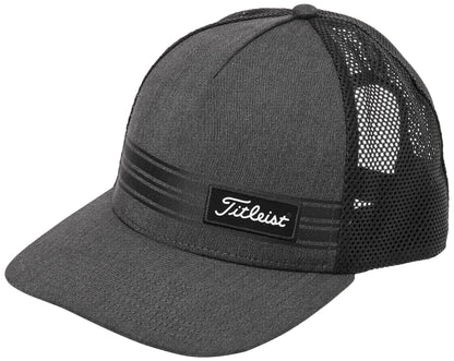 - Titleist Surf Stripe Laguna Cap | Heather Grey/Black -